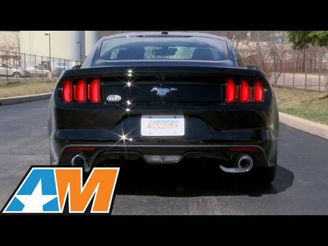 2015-2017 Mustang EcoBoost Ford Racing by Borla Exhaust Sound Clip Touring Catback Review