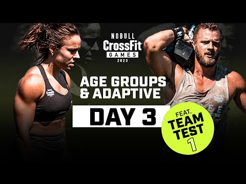 Day 3 Age Group & Adaptive — 2023 CrossFit Games