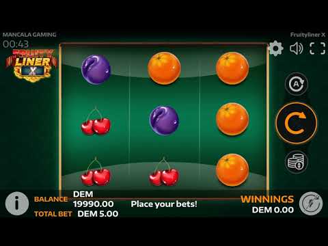 Fruityliner X – Video Gameplay