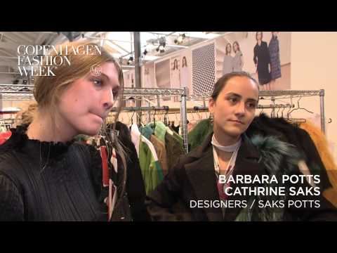 Cathrine Saks  Barbara Potts, Designers, Saks Potts - Interview SS16
