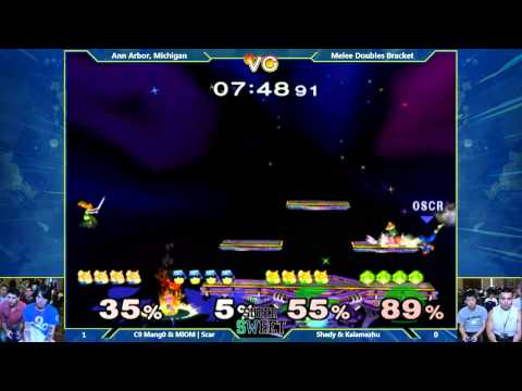 Super Sweet - C9 Mango & MIOM | Scar Vs. Shady & Kalamazhu - SSBM Doubles - Melee