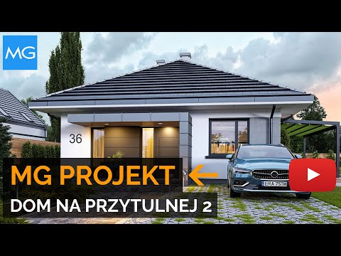 Projekt Dom na Przytulnej 2 MG Projekt - 91,89 m2