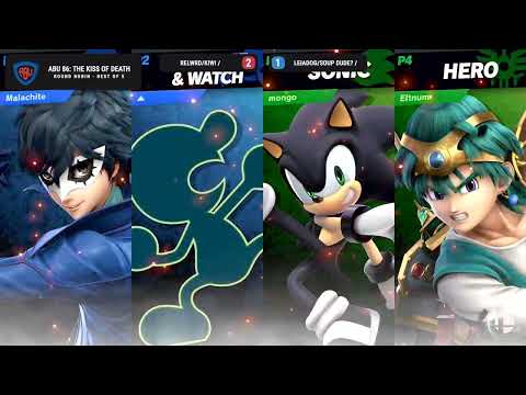 ABU 86: The Kiss of Death - Relwrd/Kiwi vs Marathon/Mongo - SSBU Doubles