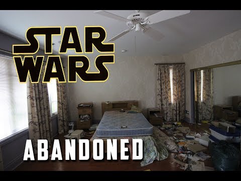 (GONE WRONG) Abandoned "Star Wars"  Collectibles Mansion Part 1