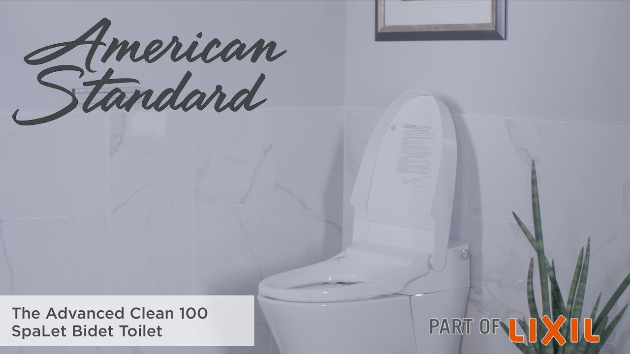 The Advanced Clean 100 SpaLet Bidet Toilet by American Standard