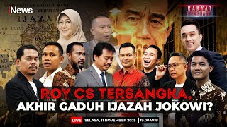 Download lagu 🔴LIVE ROY CS DITETAPKAN SEBAGAI TERSANGKA, GADUH IJAZAH JOKOWI SELESAI? | RAKYAT BERSUARA (11/11) mp3