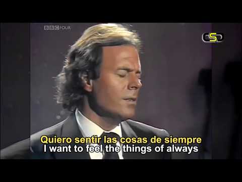 JULIO IGLESIAS - Volver a empezar - Spanish and english subtitles