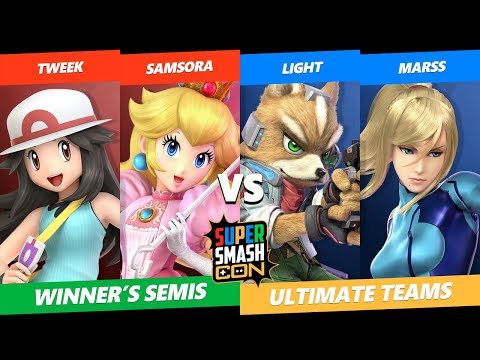 SSC 2019 SSBU Teams -  Tweek & Samsora VS  Light & Marss - Ultimate Winner's Semis