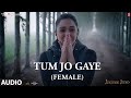 Audio: Tum Jo Gaye(Female Version) -JugJugg Jeeyo ||Varun D, Kiara A || Swati Sharma|| Bhushan Kumar