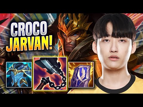 CROCO TRIES JARVAN WITH NEW BUFFS! - DRX Croco Plays Jarvan JUNGLE vs Maokai! | Season 2023