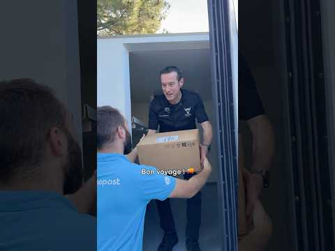 « On va courir après le camion 😅🚚 »