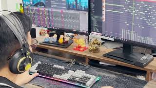 Behind the Scenes : Music Composition and Sound Mixing, for the "Magical Forest Music" Channel