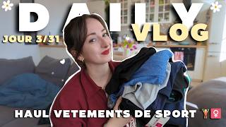 Ep 3 ► HAUL VÊTEMENTS DE SPORT POUR SE SENTIR BIEN 🧘🏻‍♀️✨