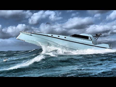 Thunder Child II & Wildcat 40 testing in Storm Gareth