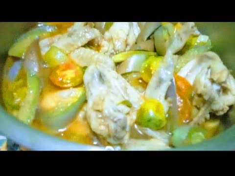 How i cook my simple and easy chicken soup without oil || Honiara, Solomon islands.