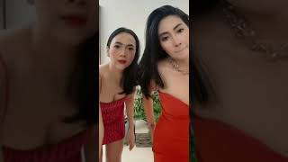 Download lagu Gaun Merah Melorot 🤗🤗 ☆ Tiktok Daster Mini ☆ mp3