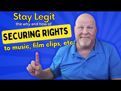 Stay legit: The why and how of securing permissions for music and film clips