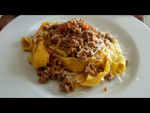 PAPPARDELLE AL RAGU' BIANCO⭐RITA CHEF | Pasta fatta in casa.