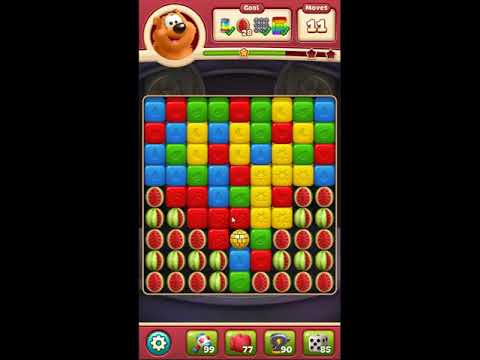 Toon Blast Level 3473 - NO BOOSTERS 🐻🐺🐱 | SKILLGAMING ✔️