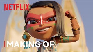 Creating the World of Maya | Maya and The Three | Netflix video