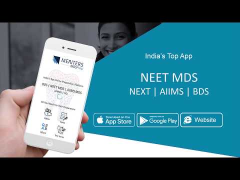 NEET MDS | INI-CET : MERITERS Video