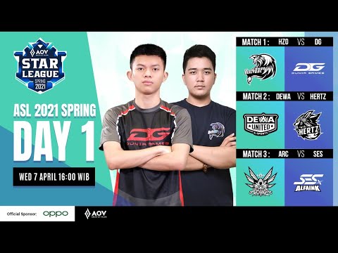 ASL 2021 Spring W1D1 - Garena AOV Indonesia