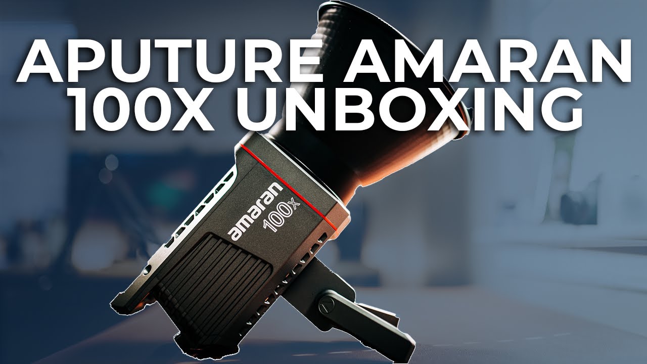 Aputure Amaran 100X Unboxing | GREAT and CHEAP Bicolor Light
