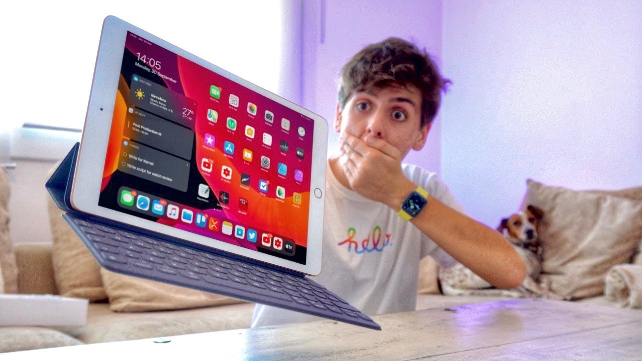 NEW iPad 10.2"  (with iPadOS) UNBOXING!