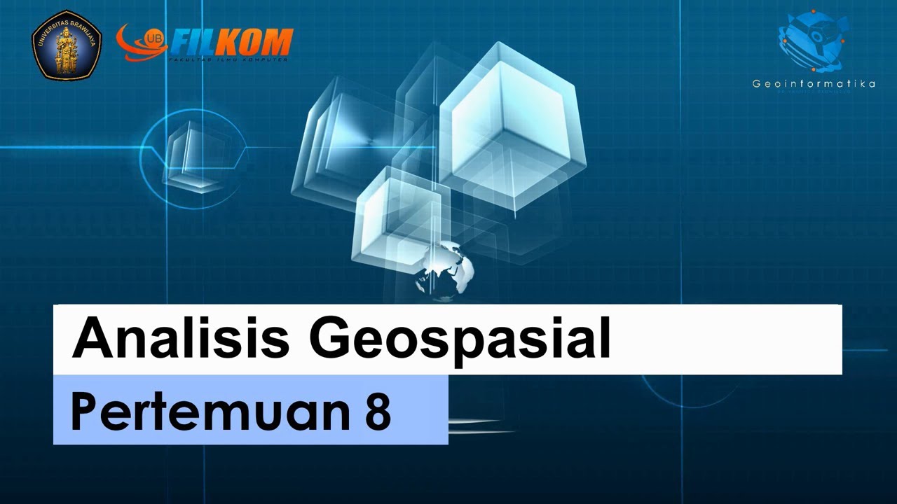 Pertemuan 8: Analisis geospasial