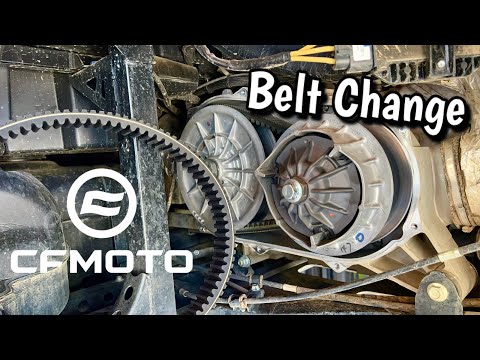 How to replace your CVT Belt on your CFMOTO | New Brunt Boots