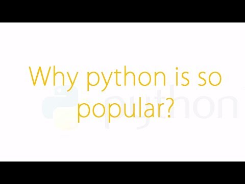 why python is so popular ??