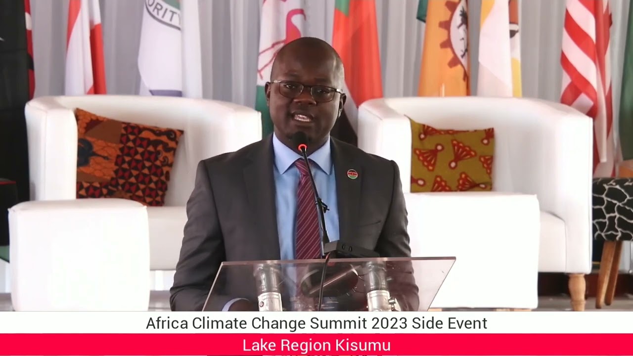 Wycliffe Ochiaga || Managing Director Lake Basin Development Authority || Official opening speech