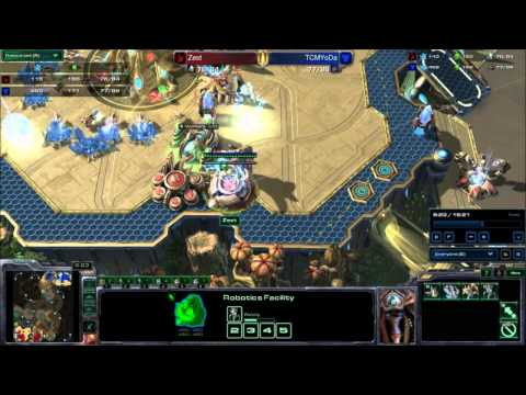 Starcraft 2 Hots 1vs1 Zest VS TCMYoDa Overgrowth pvt