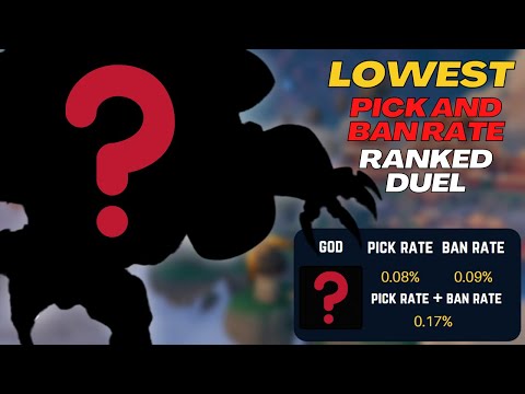 THE LOWEST PICKED + BANNED GOD IN SMITE! - Season 9 Masters Ranked 1v1 Duel - SMITE