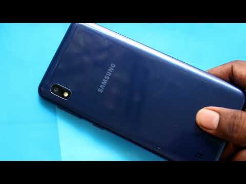 How to set face unlock in Samsung Galaxy A10