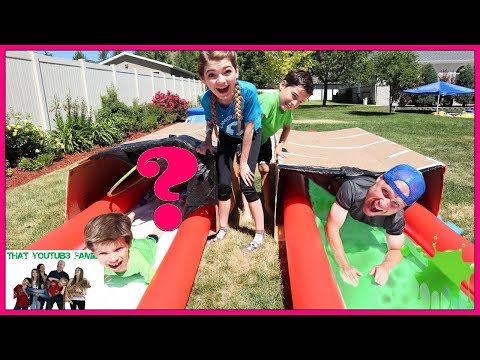 Don't Slide Through Wrong Mystery Box Slide / That YouTub3 Family