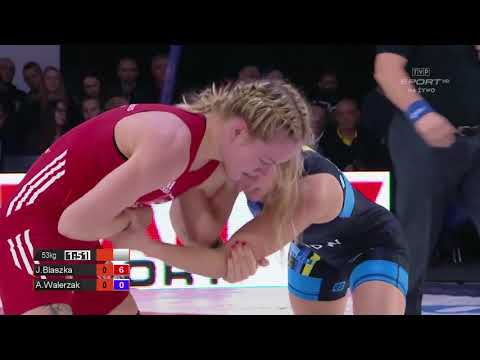 FW 53 kg: J. Blaszka VS A. Walerzak