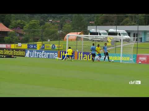 Brasil 2 x 1 Uruguai - Amistoso Preparatório Sul-Americano Sub-17