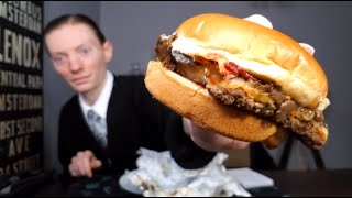 Wendy's NEW Mushroom Bacon Cheeseburger Review!