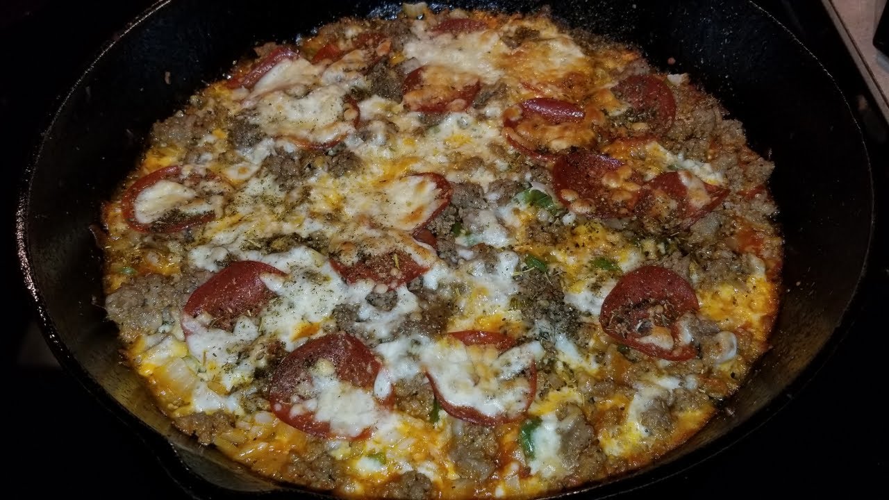 Cooking with Love with Mary: Keto Crust-less Pizza