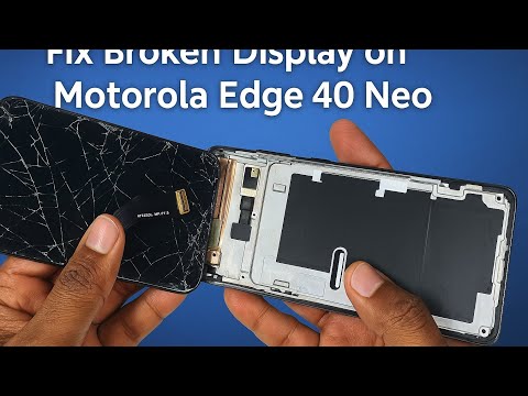 Fix Broken Display on Motorola Edge 40 Neo | Easy Replacement Guide#diyrepair #moto#ghibli