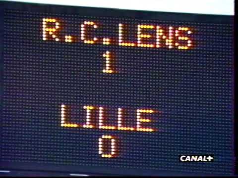 Lens-Lille (1-0), 26 avril 1997