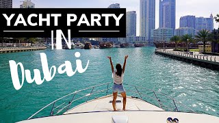 EPIC YACHT PARTY IN DUBAI!