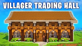 Minecraft: How to Build a Villager Trading Hall [Tutorial]