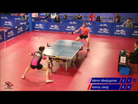 Marko Medjugorac vs Kenny Jiang   QF  Men's Singles : Simples Hommes #2