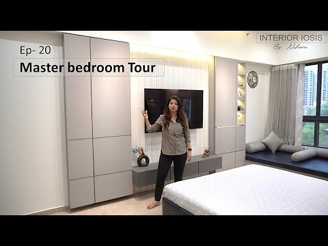 Ep-20  luxury Bedroom Design India | Master Bedroom Tour | Bedroom Interior Design | Interior Iosis