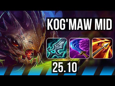 KOG'MAW vs VIKTOR (MID) | KR Master | 25.10