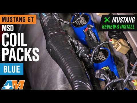 2005-2010 Mustang GT MSD Coil Packs - Blue Review & Install