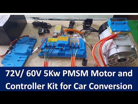 8KW 60V PMSM  MOTOR