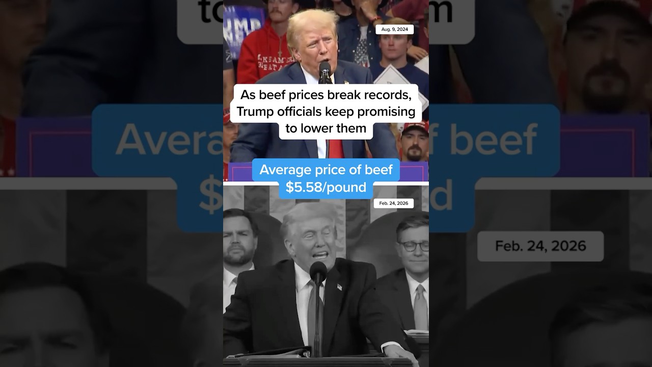 As beef prices break records, Trump officials keep promising to lower them